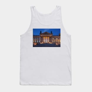 Reichstag building at dusk, Berlin, Germany Tank Top